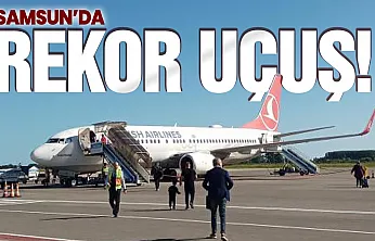 Samsun Çarşamba Havalimanı Rekora Koşuyor