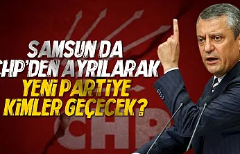 Samsun CHP'den çok sayıda isim istifa ediyor