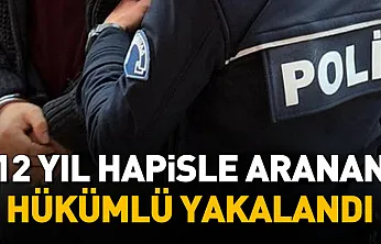 Samsun'da 12 yıl 6 ay hapis cezası bulunan hükümlü yakalandı