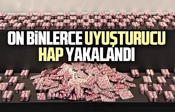 Samsun'da 13 Bin uyuşturucu hapla 6 şüpheli yakalandı