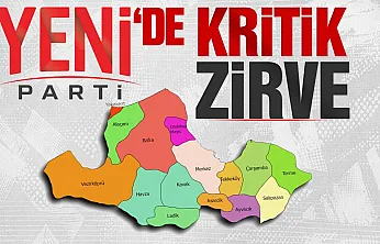 Samsun'da 17 İlçe Başkanı yeni yol haritası için toplanıyor