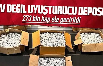 Samsun'da 273 bin uyuşturucu hap ele geçirildi