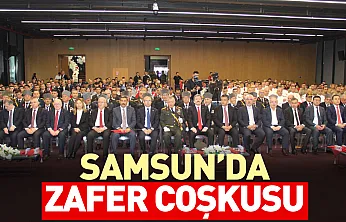 Samsun'da 30 Ağustos coşkusu