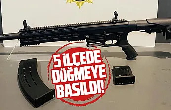 Samsun'da 5 ilçede uyuşturucu operasyonu: 12 kişi yakalandı