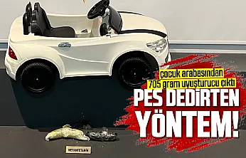 Samsun'da akülü çocuk arabasının tekerleğine gizlenmiş uyuşturucu ele geçirildi