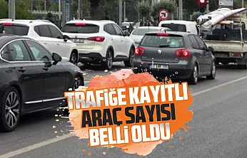Samsun'da araç sayısı 558 Bini aştı!