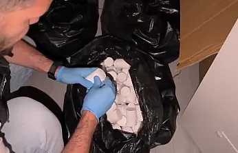 Samsun'da boş daire uyuşturucu deposu çıktı