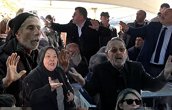 Samsun'da çöp tesisinin ÇED toplantısında gergin anlar