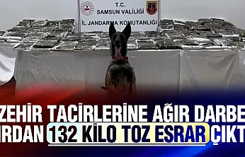 Samsun'da Dev Uyuşturucu Operasyonu