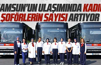 Samsun'da direksiyon kadınlara emanet