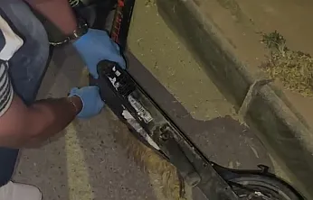 Samsun'da elektrikli scooter uyuşturucu zulası çıktı