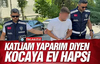 Samsun'da eşini öldürmekle tehdit eden koca serbest bırakıldı