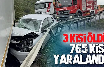 Samsun'da eylül ayı kaza bilançosu açıklandı bin 163 kazada 3 kişi öldü