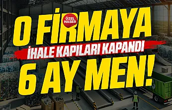 Samsun'da geri dönüşüm şirketine 6 ay ihale yasağı