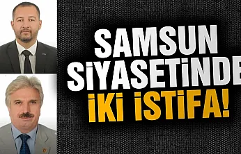 Samsun'da iki Belediye Meclis Üyesi istifa etti!