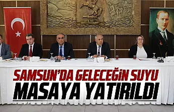Samsun'da İl Su Kurulu Toplantısı Gerçekleştirildi