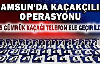 Samsun'da Kaçakçılık Operasyonu: 1 Şüpheli Gözaltında
