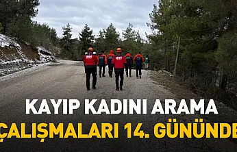 Samsun'da kayıp kadını arama çalışmaları 14. gününde