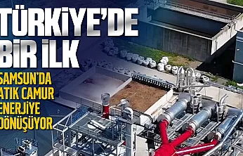 Samsun'da kurulan Türkiye'nin ilk piroliz tesisi tamamlandı