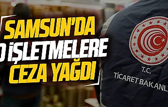 Samsun'da markette kasa-raf fiyatı denetimi