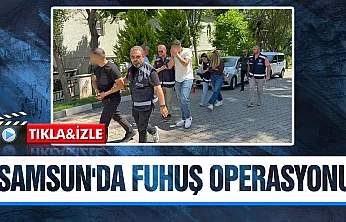 Samsun'da masaj salonuna operasyon