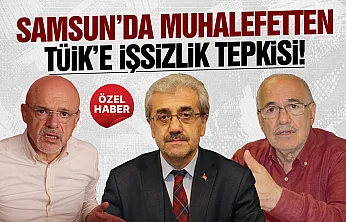 Samsun'da muhalefetten TÜİK'in işsizlik rakamlarına tepki