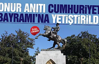 Samsun'da Onur Anıtı restorasyonu tamamlandı
