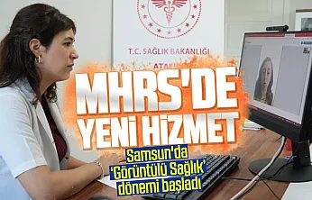 Samsun'da Sağlıklı Hayat Merkezlerinde online dönem