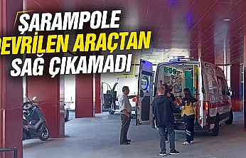 Samsun'da şarampole devrilen otomobilde: 1 ölü 3 yaralı