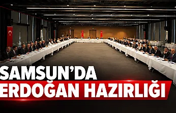 Samsun'da Şehir Hastanesi açılışı öncesi hazırlıklar masaya yatırıldı