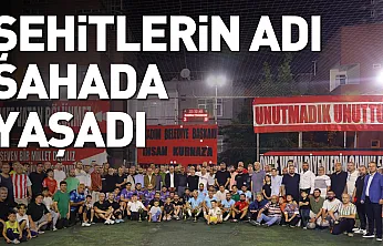 Samsun'da şehitlerin adı sahada yaşatıldı: 64 takımlık vefa turnuvası tamamlandı