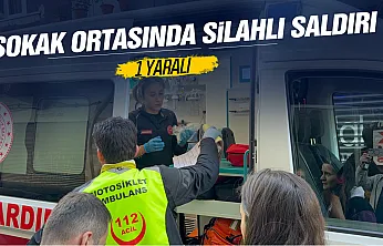 Samsun'da sokak ortasında silahlı saldırı: 1 yaralı