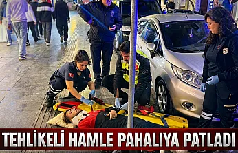 Samsun'da tehlikeli makas kazayla bitti