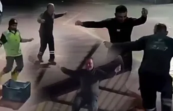 Samsun'da temizlik işçilerinin oyunu beğeni topladı
