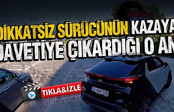 Samsun'da Tır şoförünün refleksi olası facianın önüne geçti
