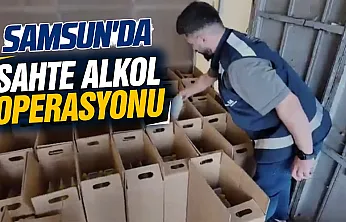 Samsun'da tonlarca Kaçak Etil alkol ele geçirildi