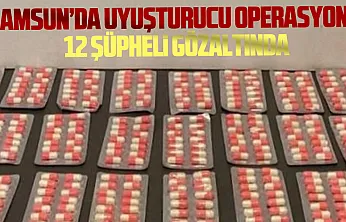 Samsun'da uyuşturucu baskını: 4 bin 856 sentetik ecza ele geçirildi