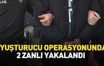 Samsun'da uyuşturucu operasyonu: 2 şüpheli gözaltında