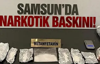 Samsun'da uyuşturucu operasyonu: 4 şüpheli yakalandı