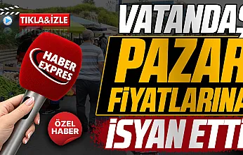 Samsun'da vatandaşlar çarşı pazardan dertli