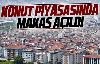 Samsun'da yapı ruhsatı verilen daire sayısı geriledi