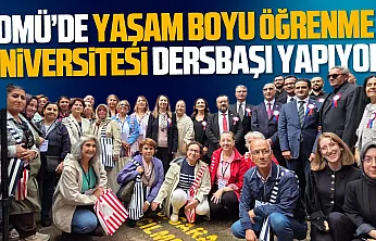 Samsun'da Yaşam Boyu Öğrenme Üniversitesi kapılarını açtı