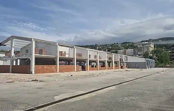 Samsun'da yeni otogar inşaatı sürüyor