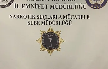 Samsun'da zehir tacirlerine darbe