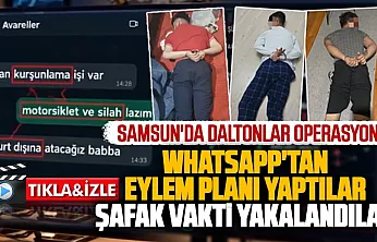 Samsun dahil 30 ilde Daltonlar operasyonu