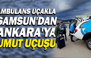 Samsun'dan Ankara'ya Havadan Organ Nakli