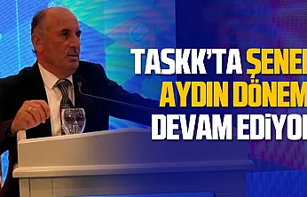Samsun'dan Şener Aydın, TASKK'ta yeniden başkan seçildi