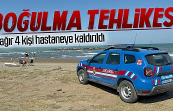 Samsun Dereköy'de aynı noktada peş peşe boğulma tehlikesi