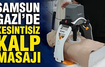 Samsun Gazi Devlet Hastanesinde otomatik CPR dönemi başladı