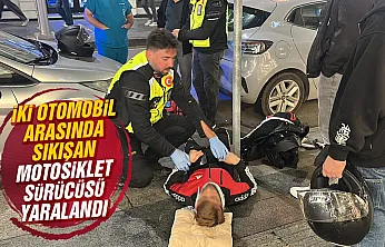 Samsun İlkadım'da motosiklet kazası